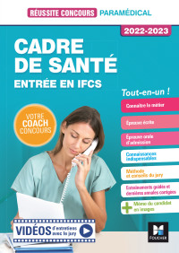 Cover image: Réussite Concours -  Cadre de santé - Entrée en IFCS - 2022-2023 - Préparation complète 9782216161249