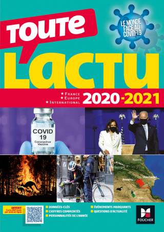 Cover image: Toute l'actu 2020 - Sujets et chiffres clefs de l'actualité - 2021 mois par mois 9782216161324