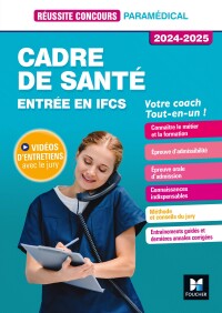 Cover image: Réussite Concours - Cadre de santé - Entrée en IFCS - Préparation complète 2024-2025 9782216169894