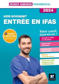 Cover image: Réussite admission Entrée en IFAS - Aide-soignant 2024 9782216170142