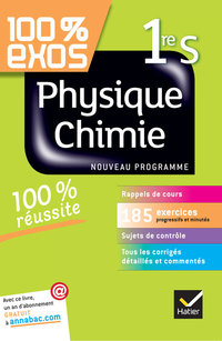 Cover image: 100% exos Physique-Chimie 1re S 9782218963919