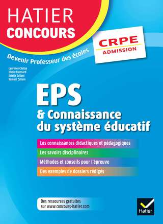 Cover image: Hatier Concours CRPE 2017 - EPS et Connaissance du système éducatif - Epreuve orale d'admission 9782218983467