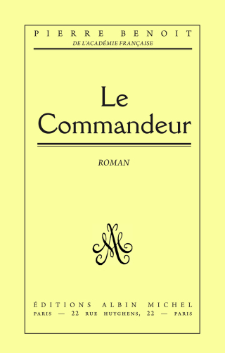 Cover image: Le Commandeur 1st edition 9782226278296