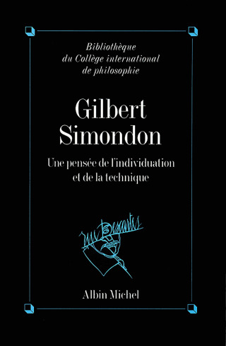 Cover image: Gilbert Simondon 1st edition 9782226074690