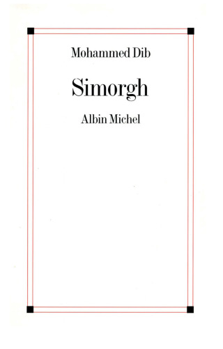 Cover image: Simorgh 1st edition 9782226135940