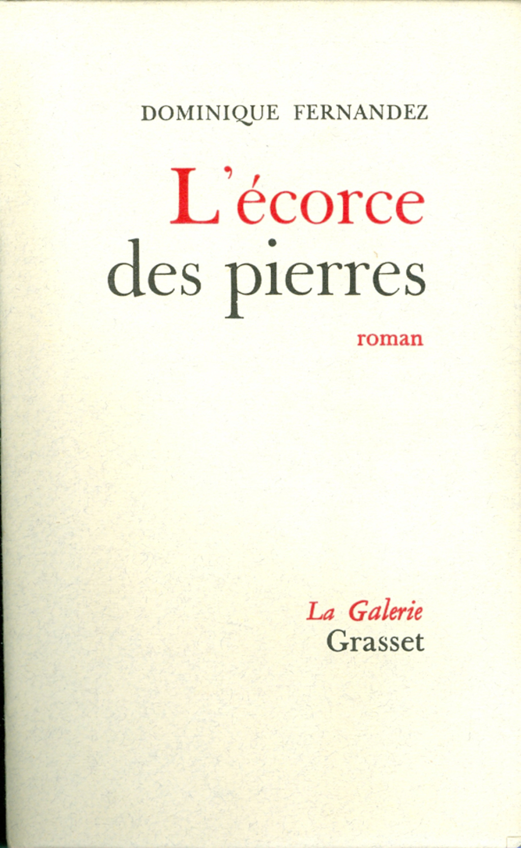L’écorce des pierres