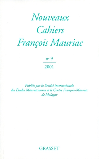 Cover image: Nouveaux cahiers François Mauriac n°09 9782246624110