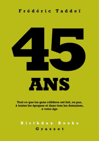 Cover image: 45 ans 9782246836988