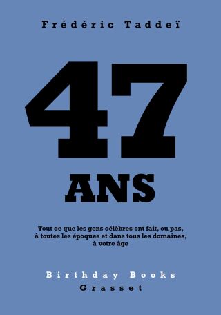 Cover image: 47 ans 9782246841562