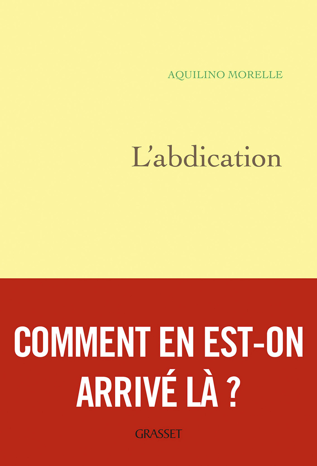 L'abdication (eBook)