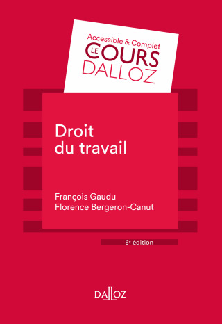 Cover image: Droit du travail 9782247151806