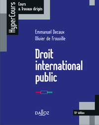 Cover image: Droit international public 9782247160808