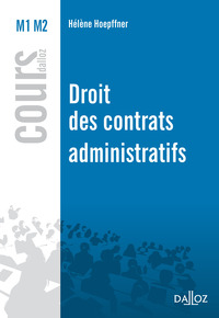 Cover image: Droit des contrats administratifs 9782247166787