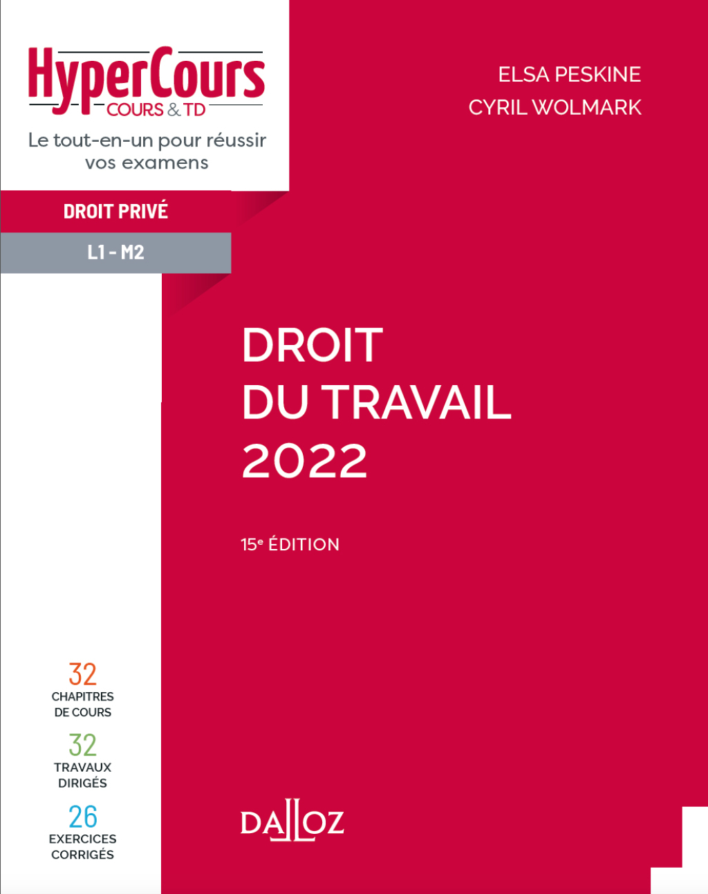 Droit du travail 2022 – 15e ed.