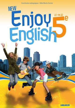 Cover image: New Enjoy English 5e - Manuel numérique élève 9782278072361