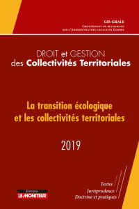 Cover image: Droit et gestion des Collectivités Territoriales - 2019 9782281133844