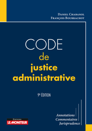 Cover image: Code de justice administrative 9782281133905
