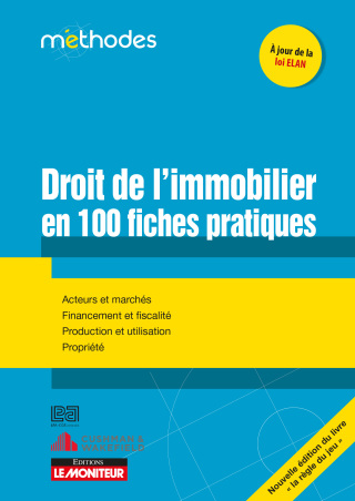 Cover image: Droit de l'immobilier en 100 fiches pratiques 9782281133936