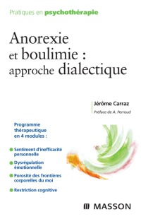Immagine di copertina: Anorexie et boulimie : approche dialectique 9782294704741