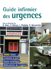 Imagen de portada: Guide infirmier des urgences 9782294056376
