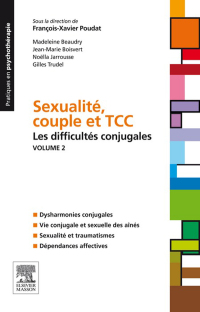 Imagen de portada: Sexualité, couple et TCC. Volume 1 : les difficultés sexuelles 9782294711190