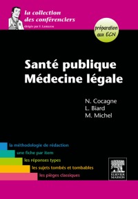 Titelbild: Santé publique-Médecine légale 2nd edition 9782294709999