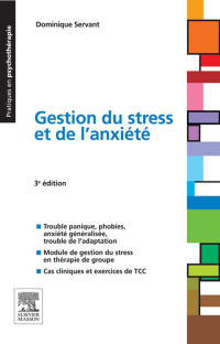 Titelbild: Gestion du stress et de l'anxiété 3rd edition 9782294713125