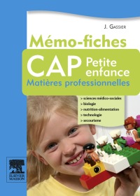 Cover image: Mémo-fiches CAP Petite enfance 9782294711640