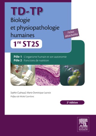 Cover image: TD-TP Biologie et physiopathologie humaines - 1re ST2S 2nd edition 9782294713293