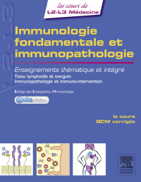 Imagen de portada: Immunologie fondamentale et immunopathologie 9782294724336