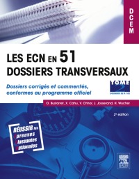 Imagen de portada: Les ECN en 51 dossiers transversaux - Tome 2, Dossiers 52 à 102 2nd edition 9782294708824