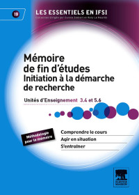 Cover image: Mémoire de fin d'études. Initiation à la démarche de recherche 9782294713989