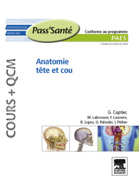 Omslagafbeelding: Anatomie tête et cou (Cours + QCM) 9782294712166