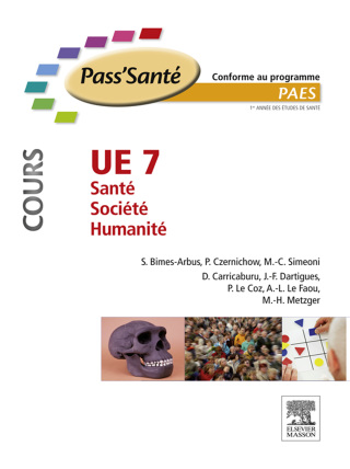 Titelbild: UE 7 - Santé - Société - Humanité (Cours) 9782294710766
