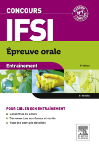 Cover image: Concours IFSI Entraînement Épreuve orale 4th edition 9782294731846