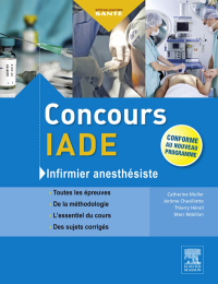 Imagen de portada: Concours IADE 4th edition 9782294738890