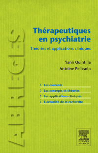 Immagine di copertina: Thérapeutiques en psychiatrie 9782294739088