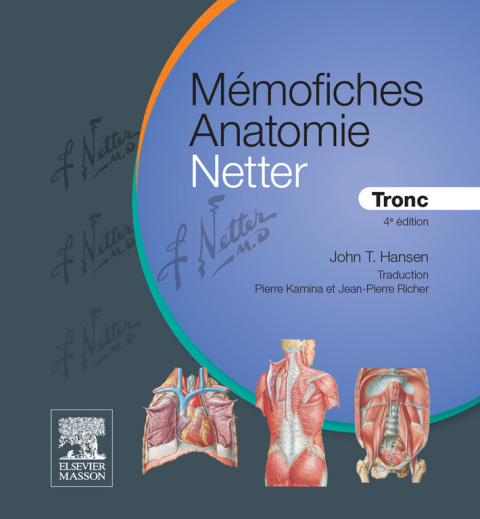 Mémofiches Anatomie Netter - Tronc, 4th Edition - FULL INSTANT DOWNLOAD | PDF DOCX EPUB