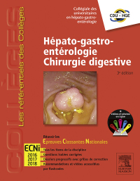 صورة الغلاف: Hépato-gastro-entérologie - Chirurgie digestive 3rd edition 9782294742279