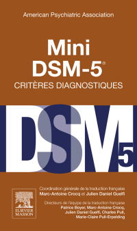 表紙画像: Mini DSM-5 Critères Diagnostiques 3rd edition 9782294739637