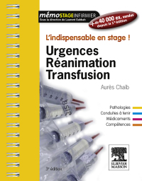 Cover image: Urgences-Réanimation-Transfusion 3rd edition 9782294743740