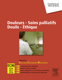 Imagen de portada: Douleurs - Soins palliatifs - Deuils - Ethique 9782294743276