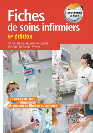 Imagen de portada: Fiches de soins infirmiers 5th edition 9782294743344