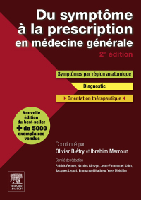 Cover image: Du symptôme à la prescription en médecine générale 2nd edition 9782294731587