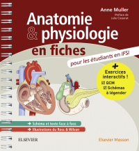 表紙画像: Anatomie et physiologie en fiches Pour les étudiants en IFSI 9782294748493