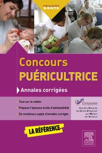 Imagen de portada: Concours puéricultrice - Annales corrigées 4th edition 9782294749087