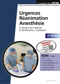 صورة الغلاف: Urgences-Réanimation-Anesthésie 4th edition 9782294749551