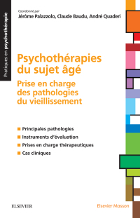 Imagen de portada: Psychothérapies du sujet âgé 9782294750489