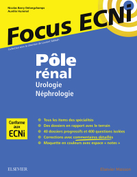صورة الغلاف: Pôle rénal : Urologie/Néphrologie 9782294750465