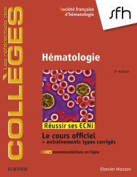 Imagen de portada: Hématologie 3rd edition 9782294751080
